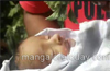 Dead infant comes alive at burial ground